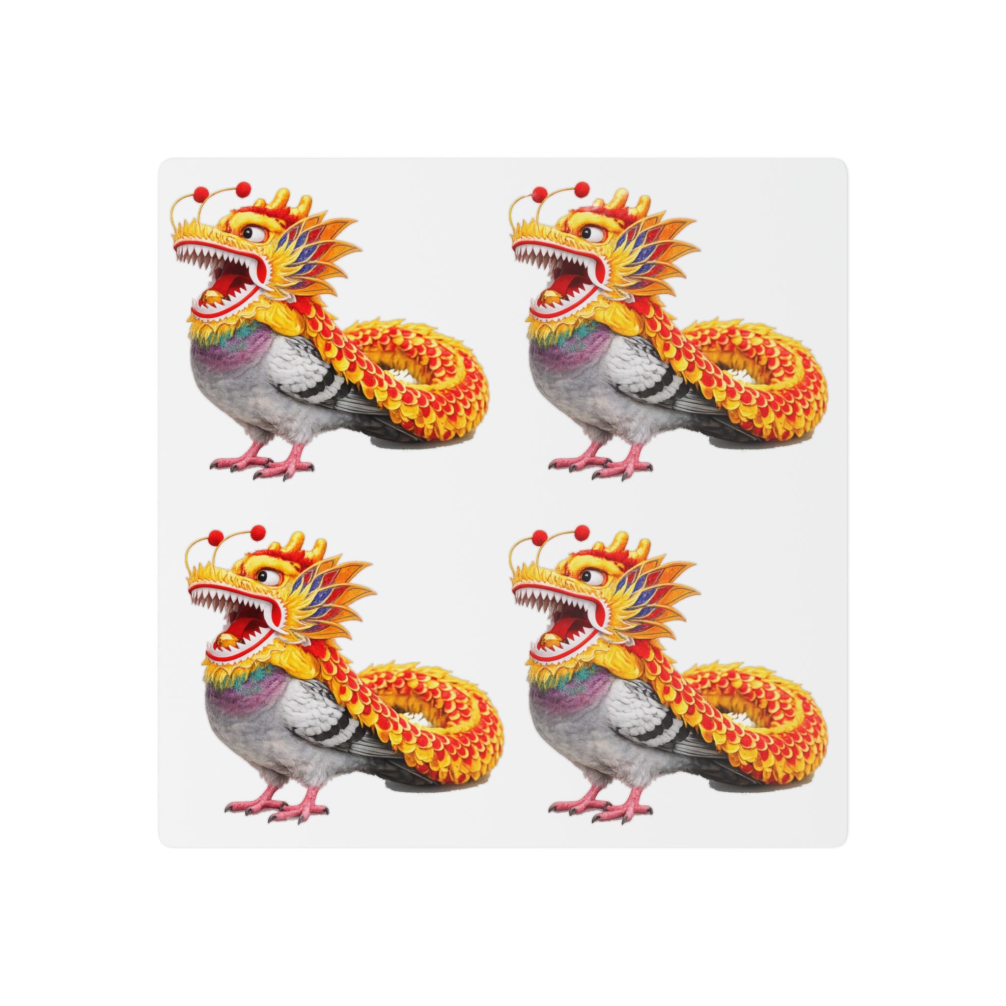 Chinatown NYC Pigeon Temporary Tattoos | Chinese New Year Parade Bird Lovers Tattoo Sheet