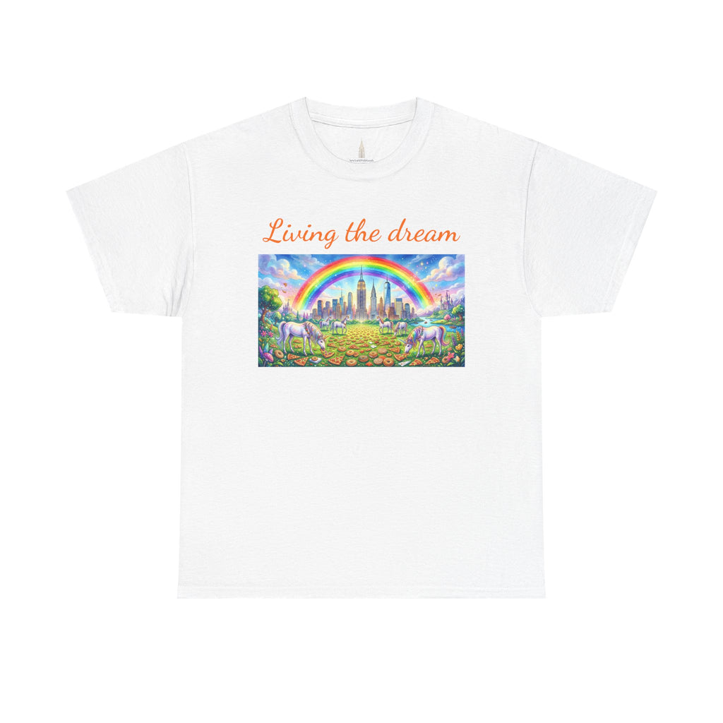NYC Living The Dream T-Shirt | New York Is a Fairy Tale Tee