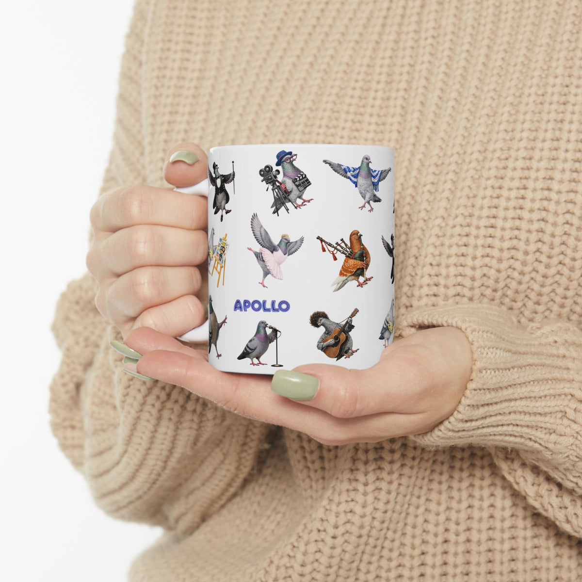 You're One Talented Bird Artistic NYC Pigeon 11oz Coffee Mug