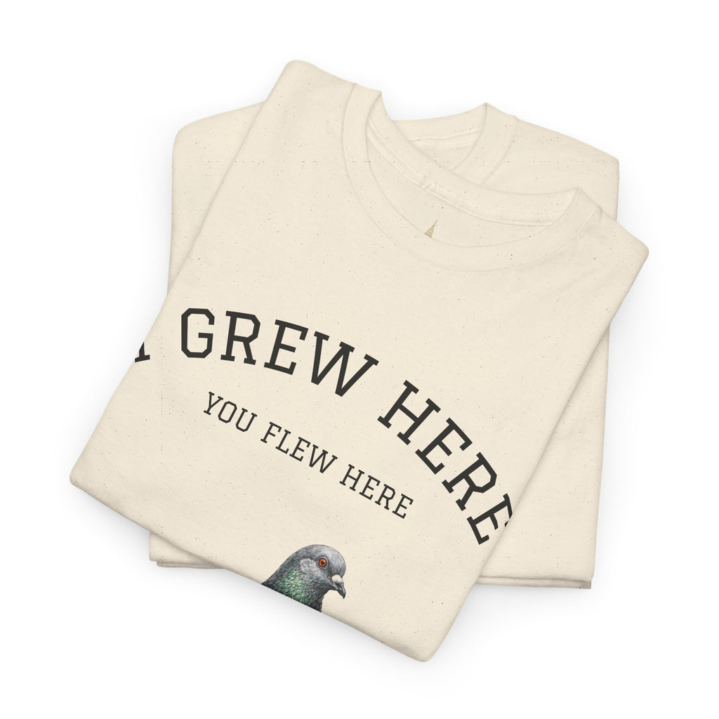 NYC Pigeon T-Shirt | I Grew Here You Grew Here Tee