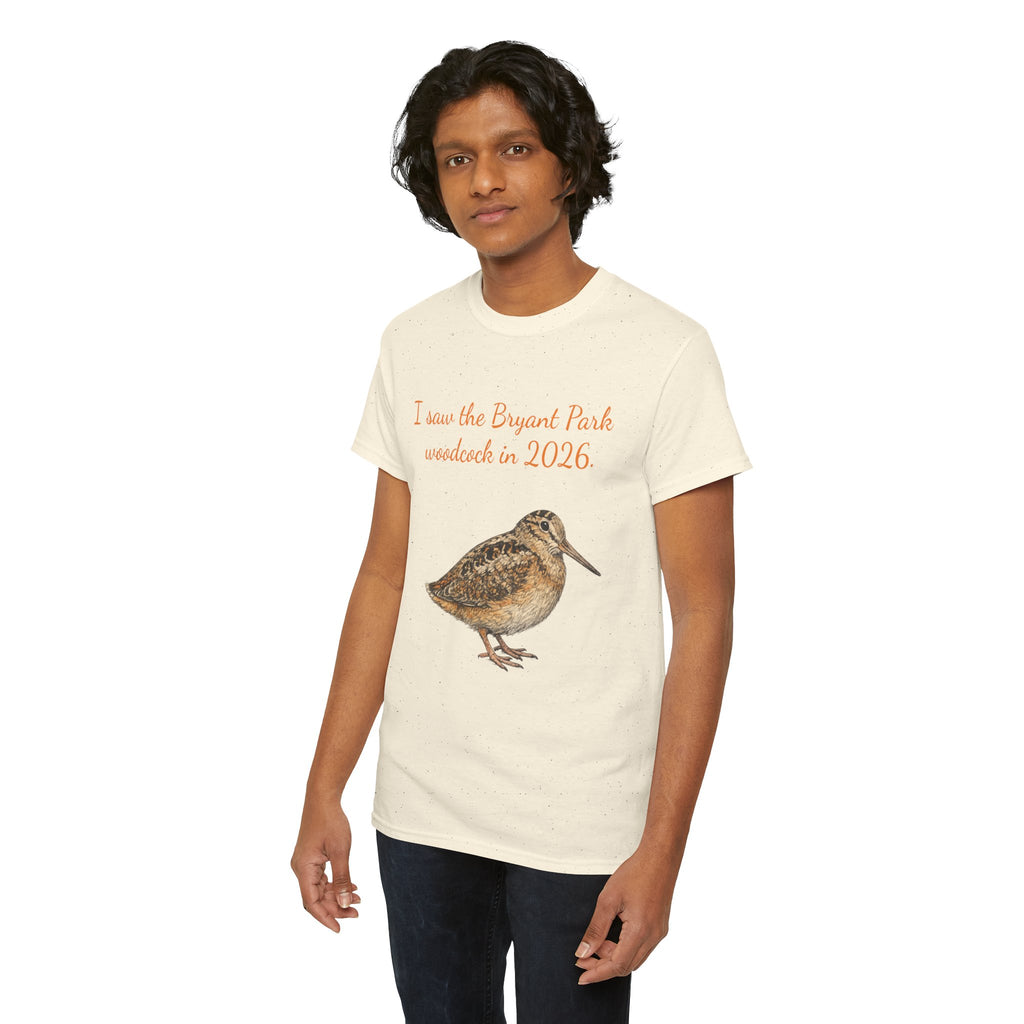 Bryant Park American Woodcock T-Shirt   NYC Gift Tee