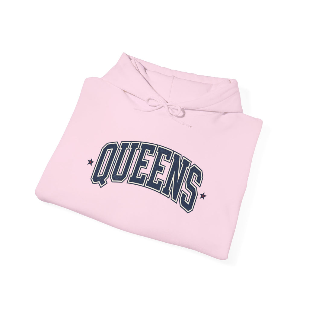 Queens Hoodie — Garment-Dyed Pullover Hooded Sweater