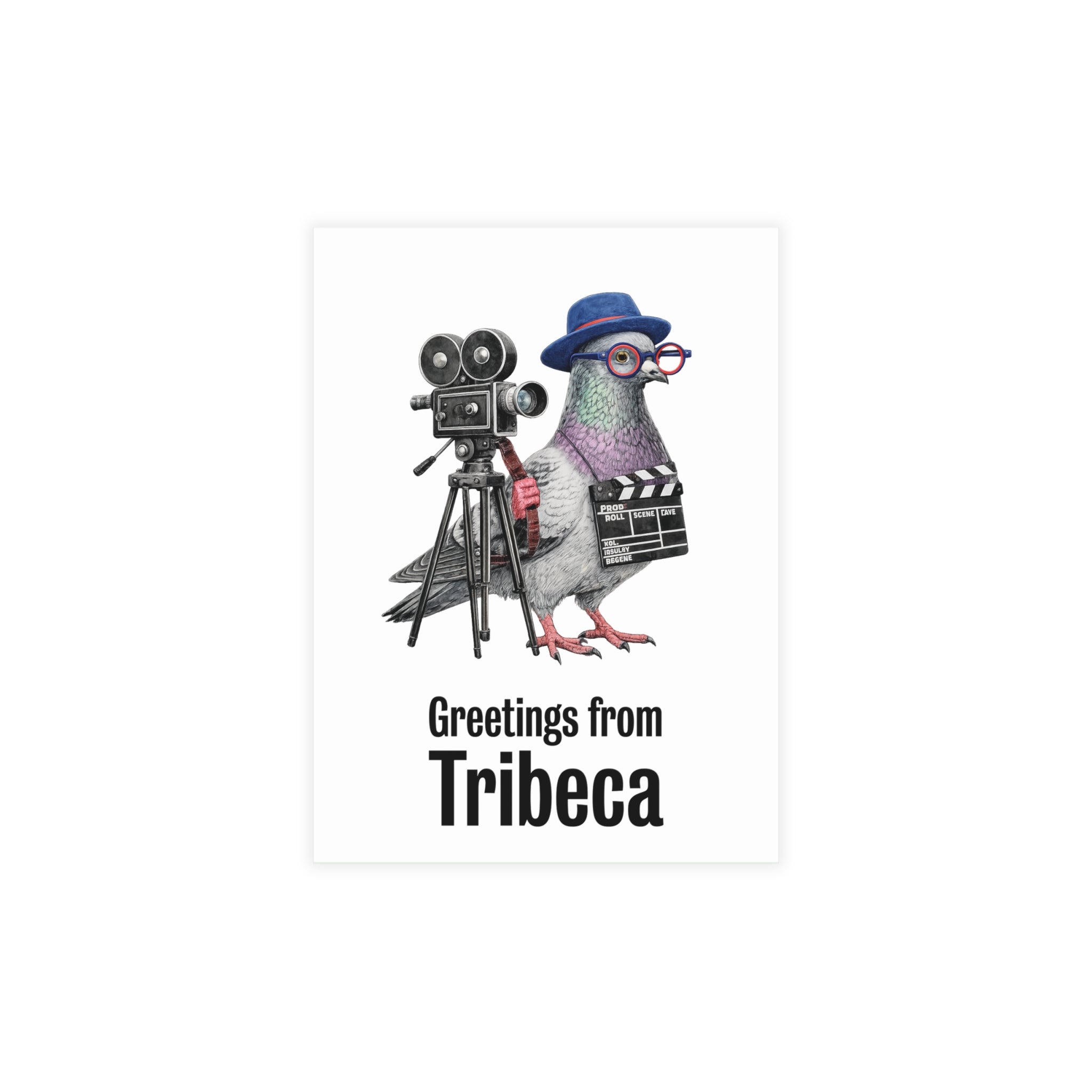 Tribeca NYC Pigeon Postcard Bundle (envelopes included)
