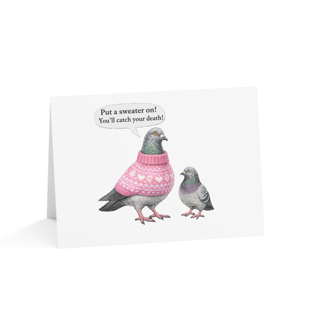 NYC Pigeon Mother's Day Greeting Cards | Mother's Day Card