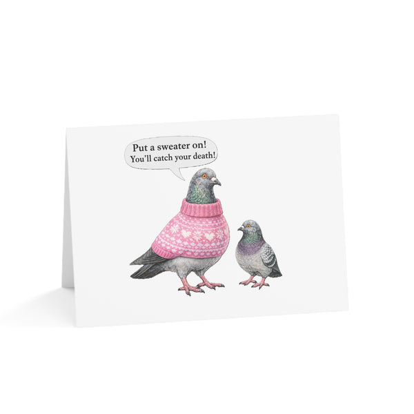 NYC Pigeon Mother's Day Greeting Cards | Mother's Day Card