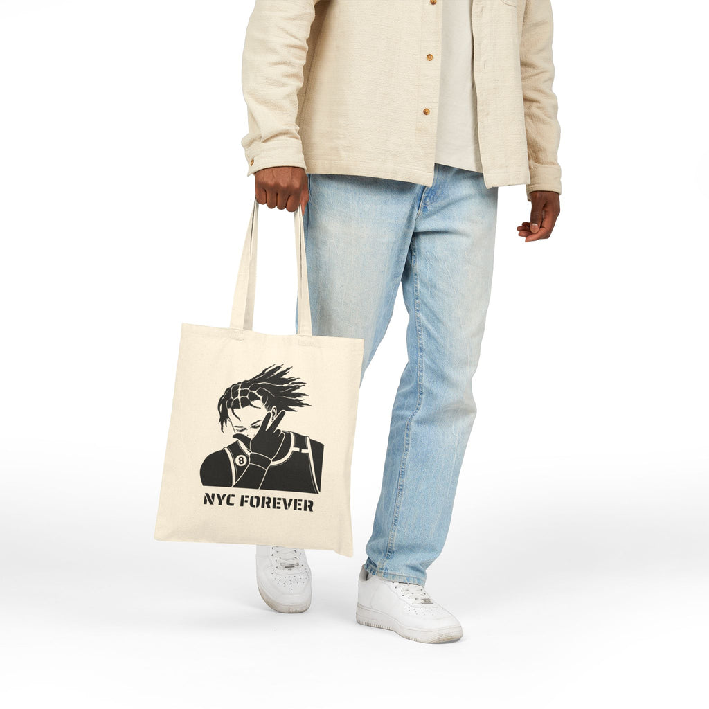 Jalen Brunson NYC Forever Tote  | New York Basketball Subway Tote Bag