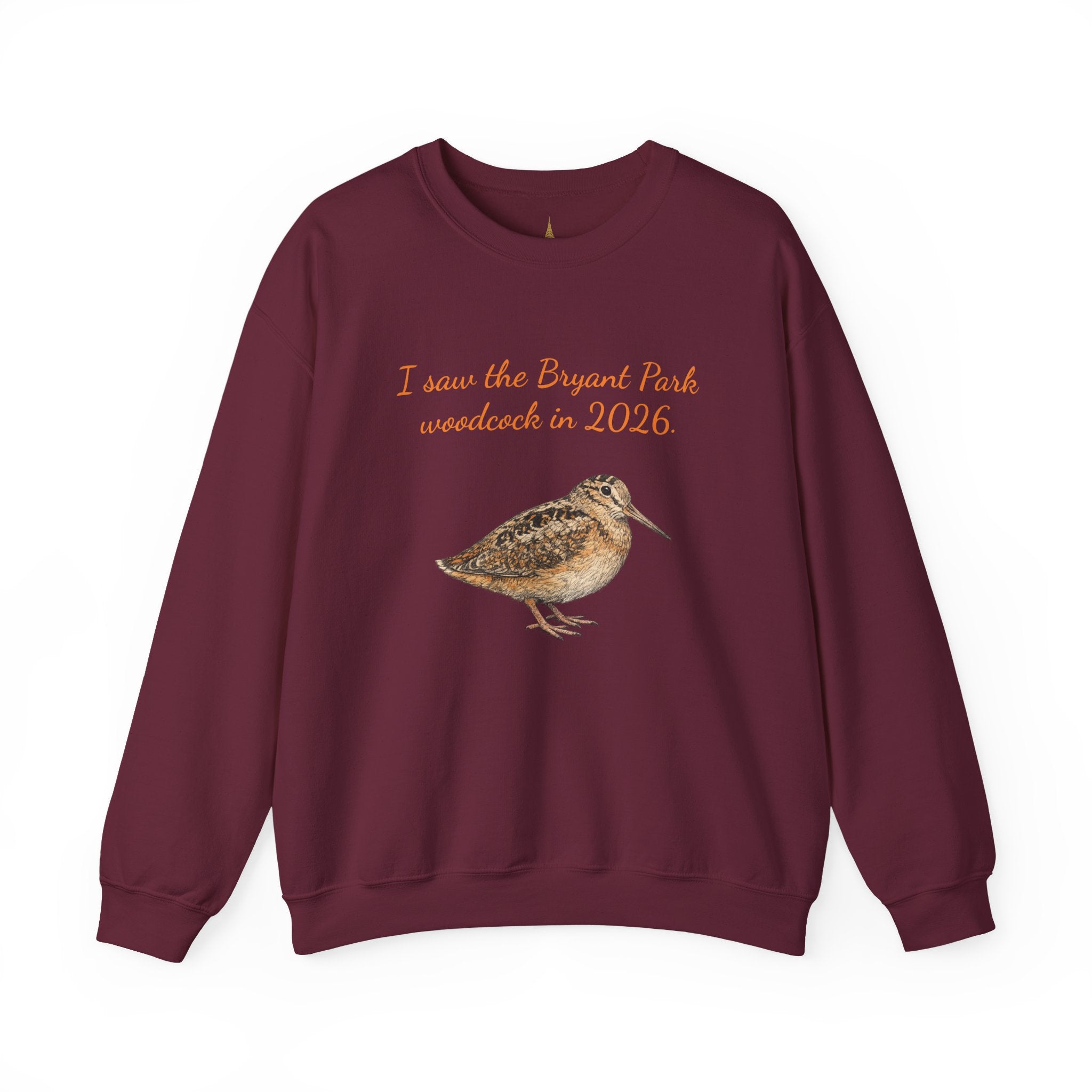 Bryant Park American Woodcock Sweatshirt | NYC Bird Lover Sweater