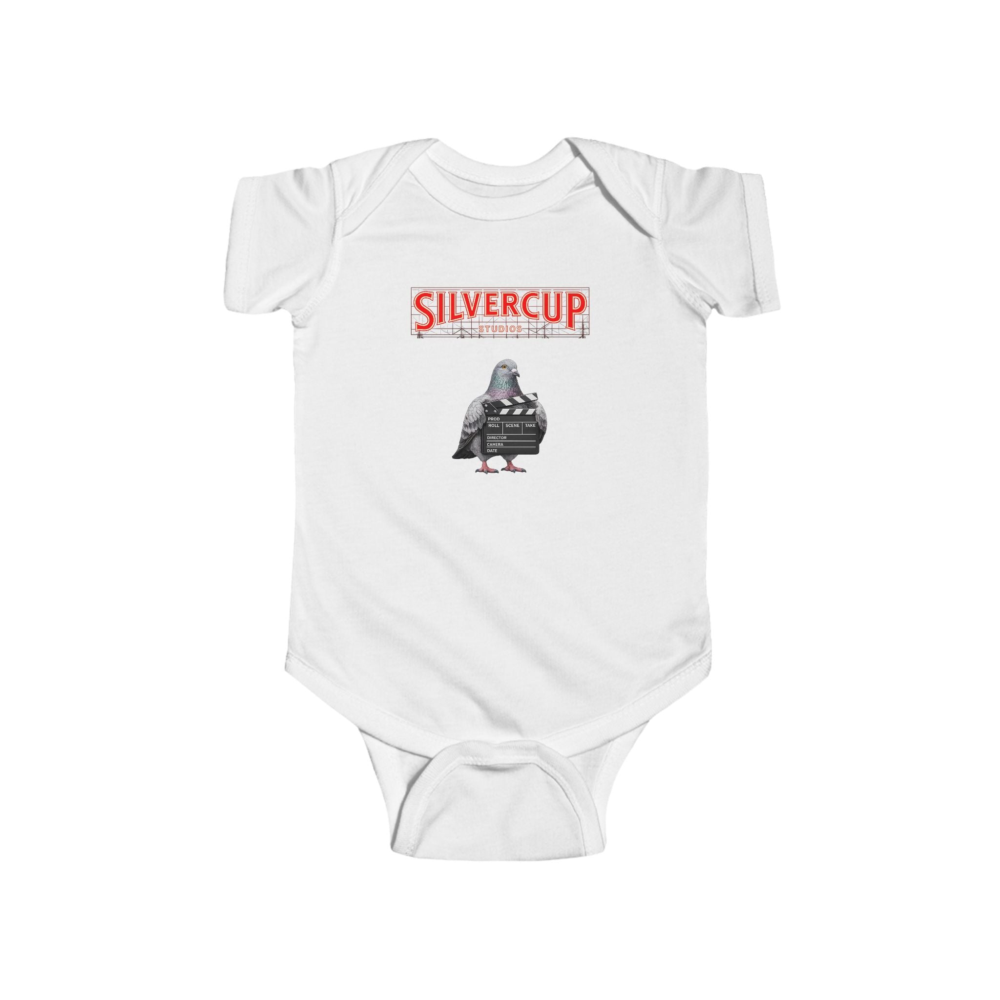 Customizable Long Island City NYC Pigeon Baby Onesie | New Yorker Reveal Infant Bodysuit