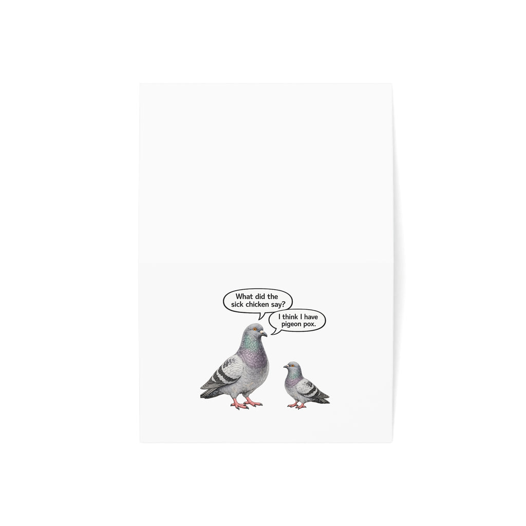 NYC Pigeon Father's Day Greeting Card | Dad Jokes Father's Day Card