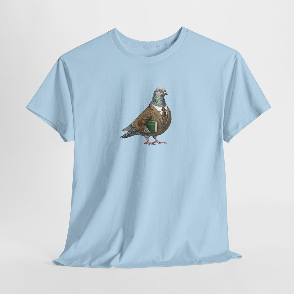 Customizable Morningside Heights NYC Pigeon T-Shirt | University Professor Tee