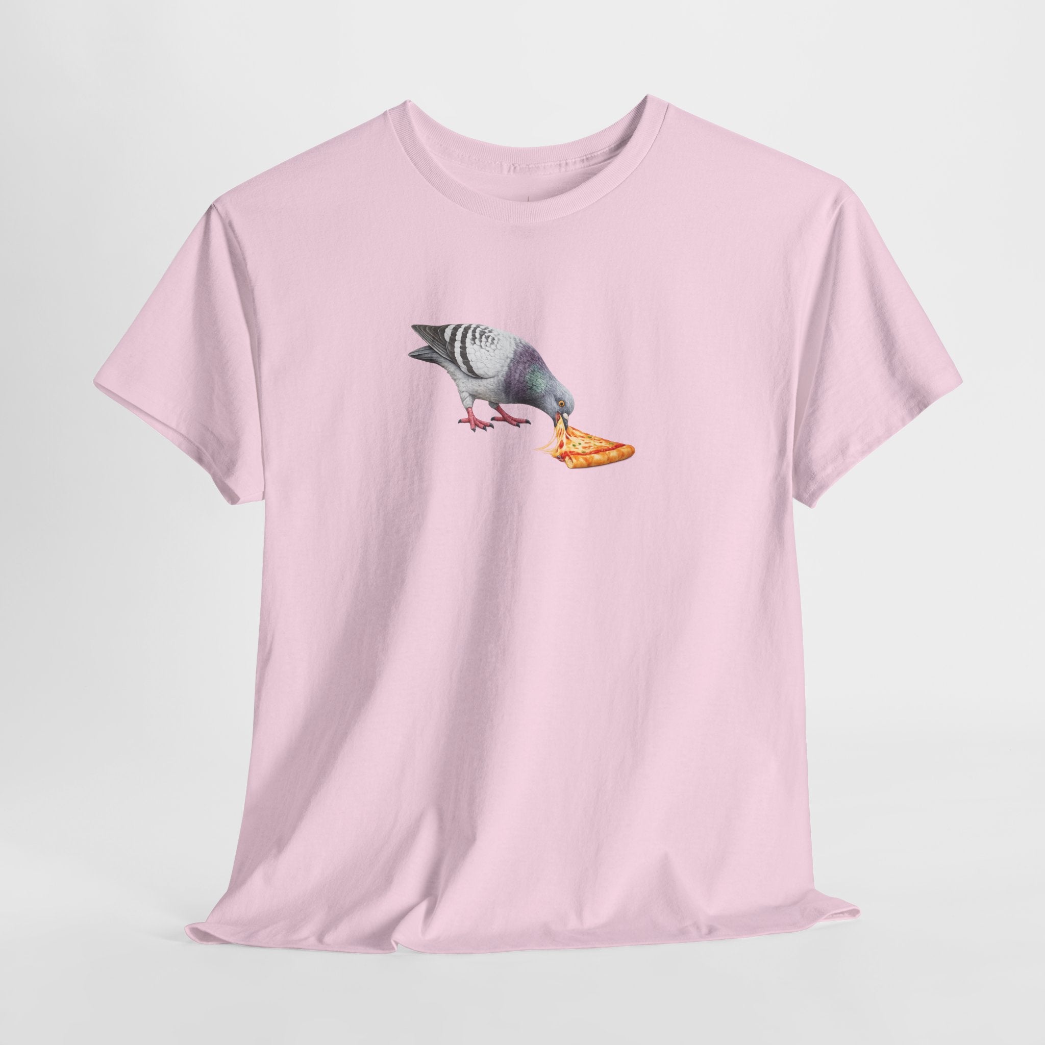 Customizable Little Italy NYC Pigeon T-Shirt | New York Pizza Lover Tee