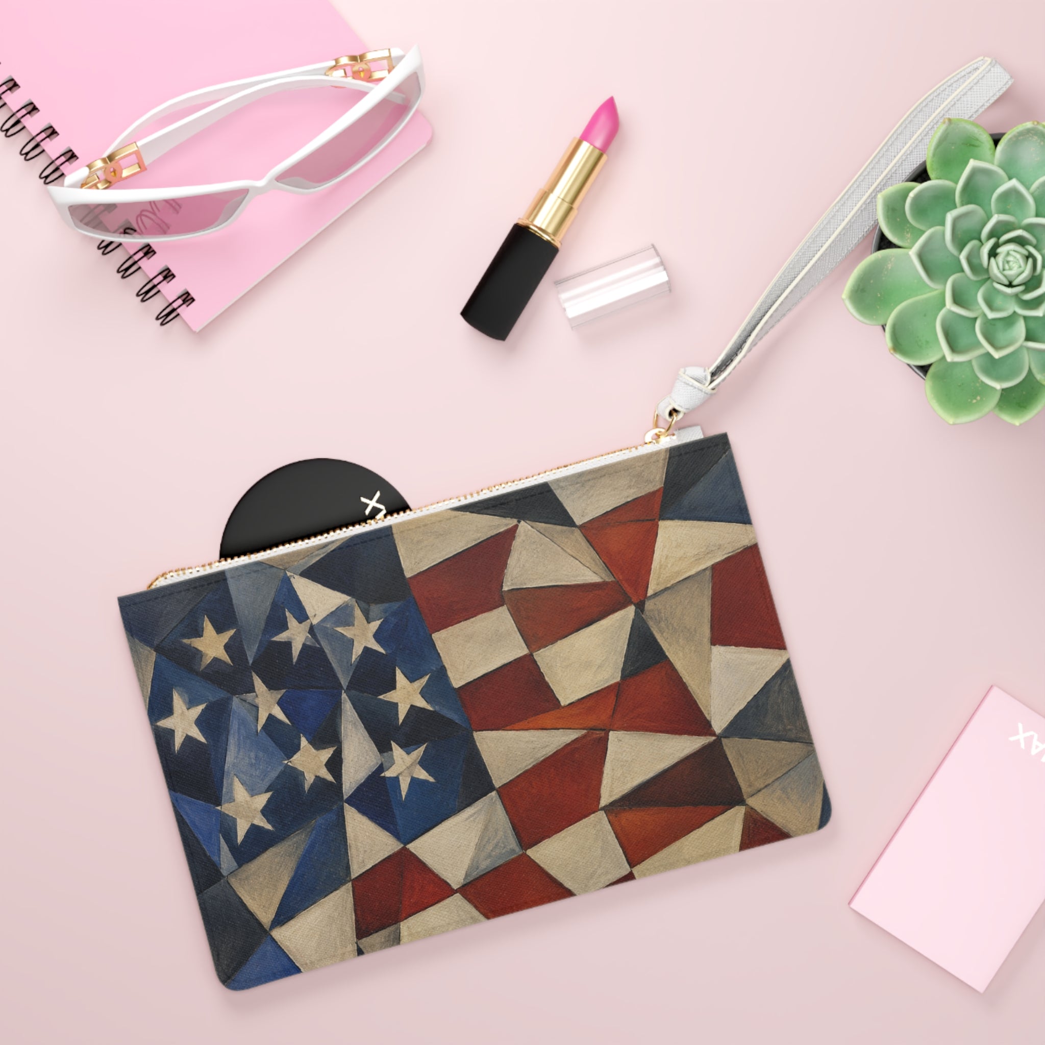 4th of July Red, White and Blue Clutch