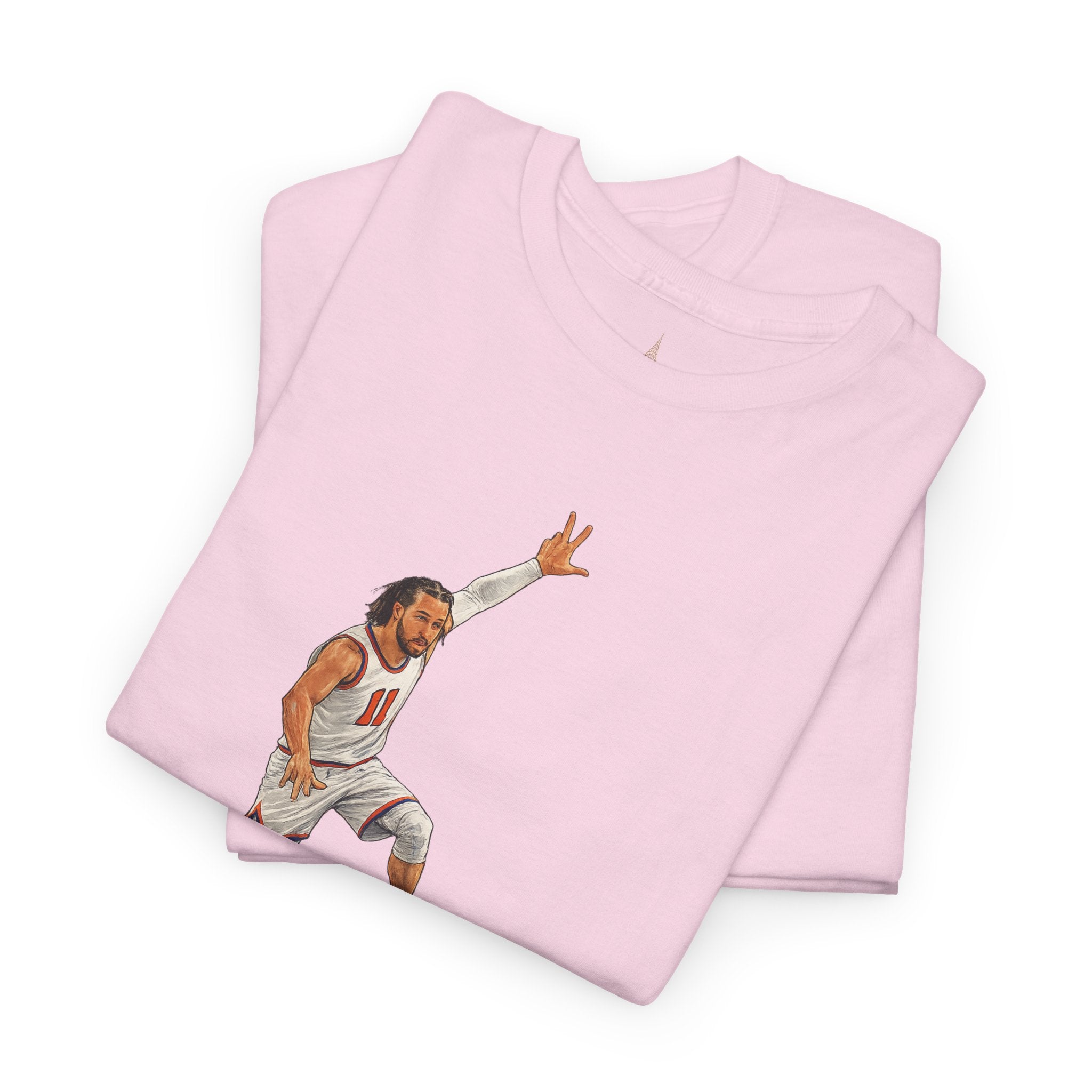 Jalen Brunson King of the Hill Top of the Heap Tee | New York New York Basketball T-Shirt