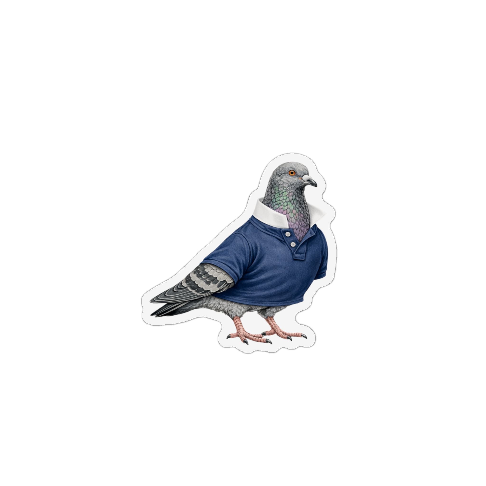 Upper East Side NYC Pigeon Magnet | Preppy Bird Lover Fridge Magnet