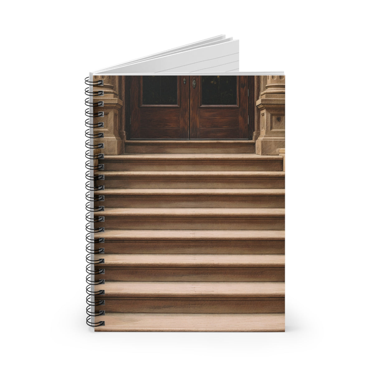 New York Brownstone Stoop Spiral Journal   NYC Architecture Notebook