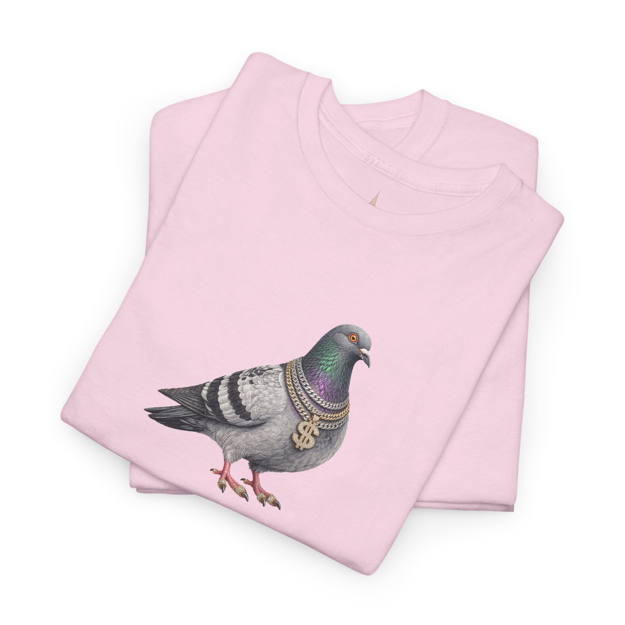 Customizable Diamond District NYC Pigeon T-Shirt | New York Jeweler Tee