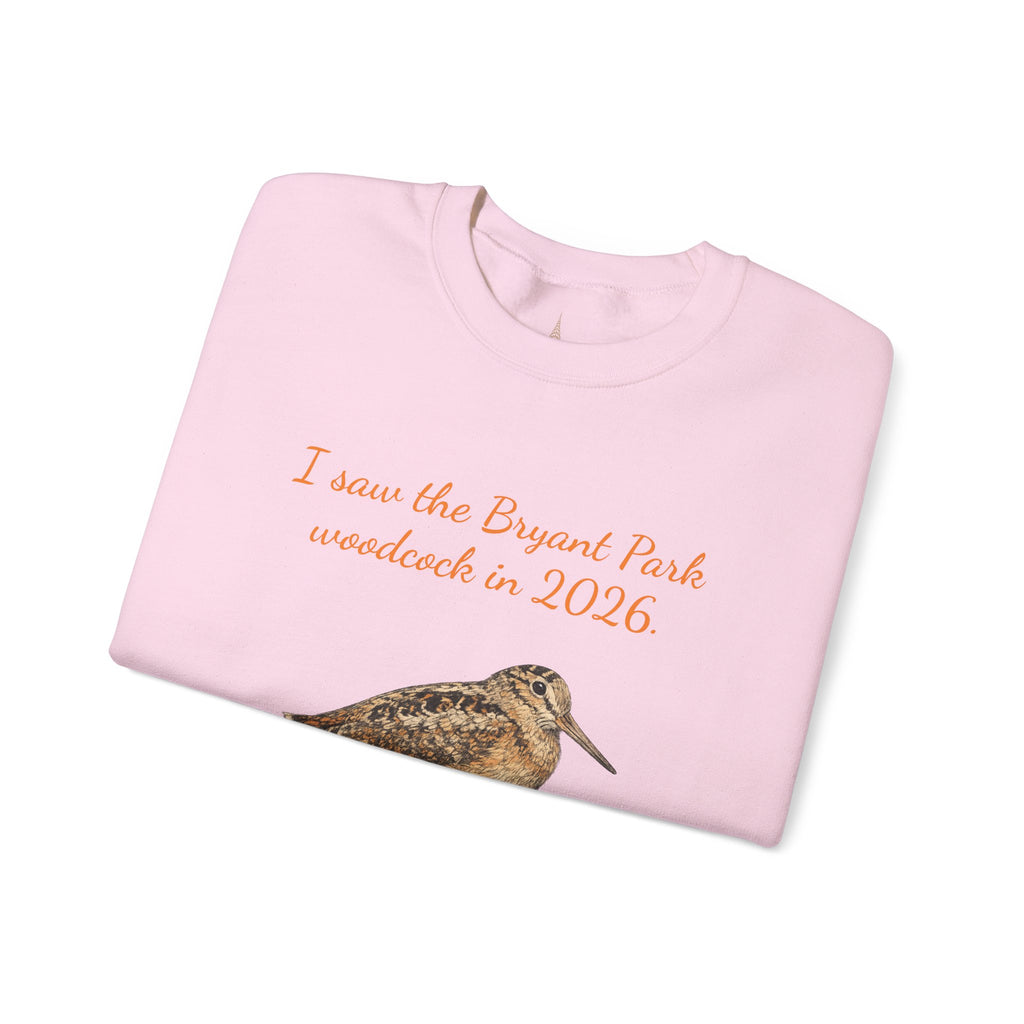 Bryant Park American Woodcock Sweatshirt | NYC Bird Lover Sweater