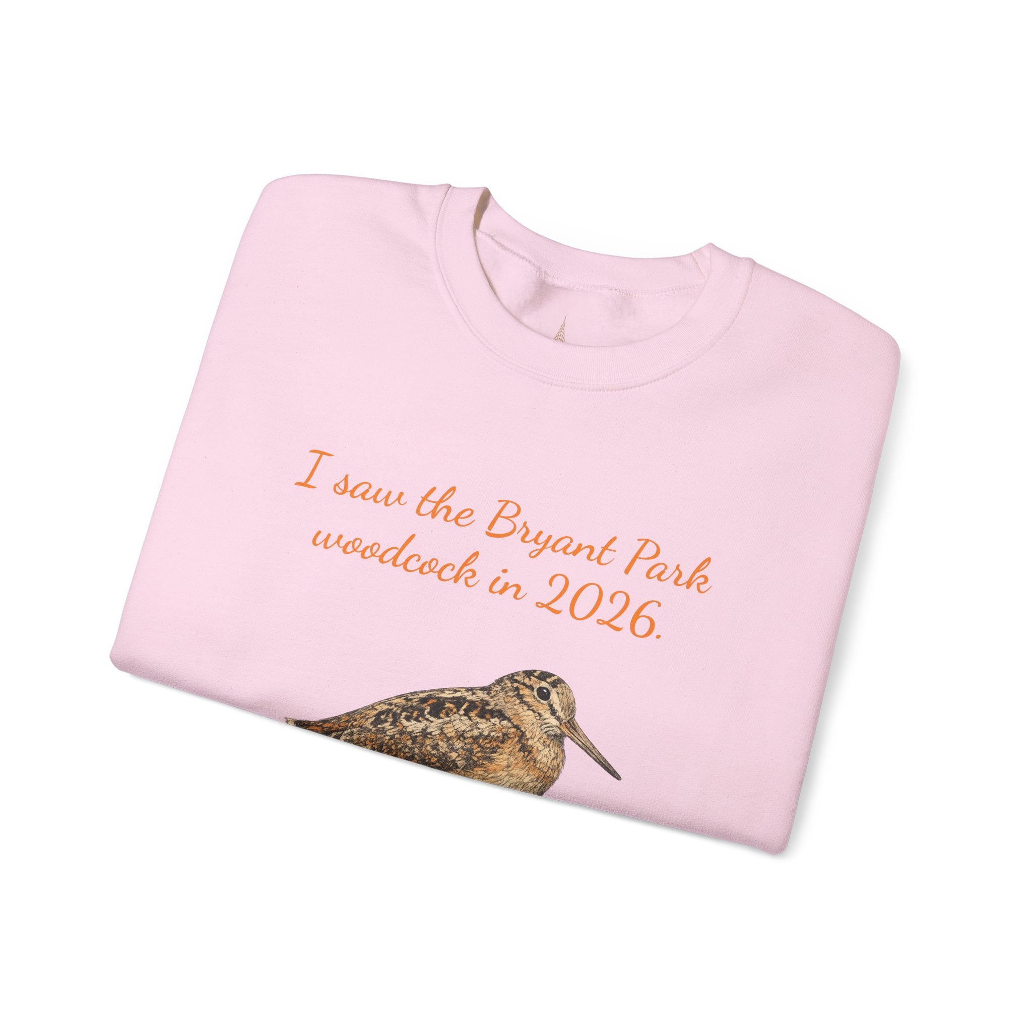 Bryant Park American Woodcock Sweatshirt | NYC Bird Lover Sweater
