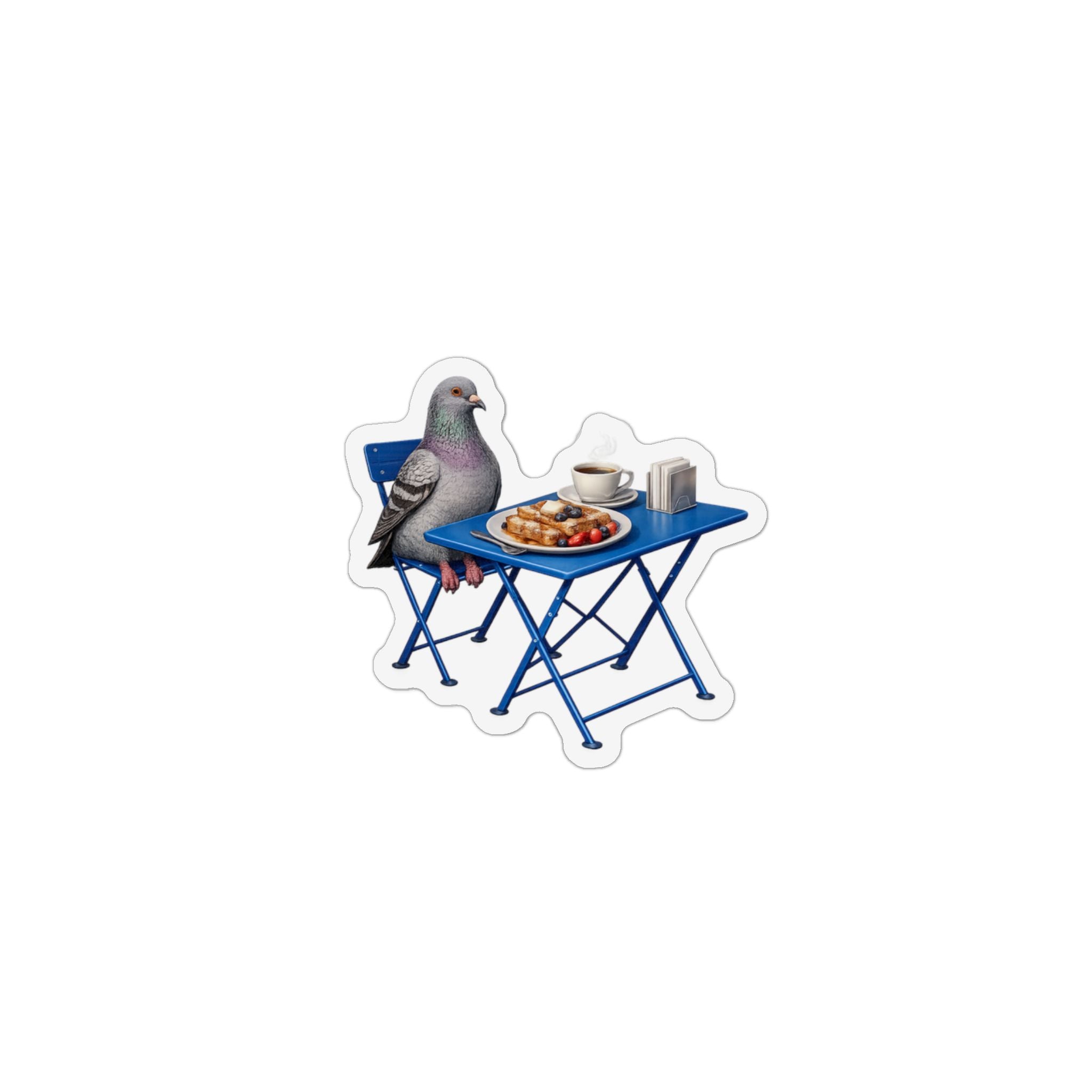 West Village NYC Pigeon Magnet | Bird Lover Fridge Magnet