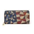 July 4th Zipper Wallet — America 250 Red, White and Blue Wallet