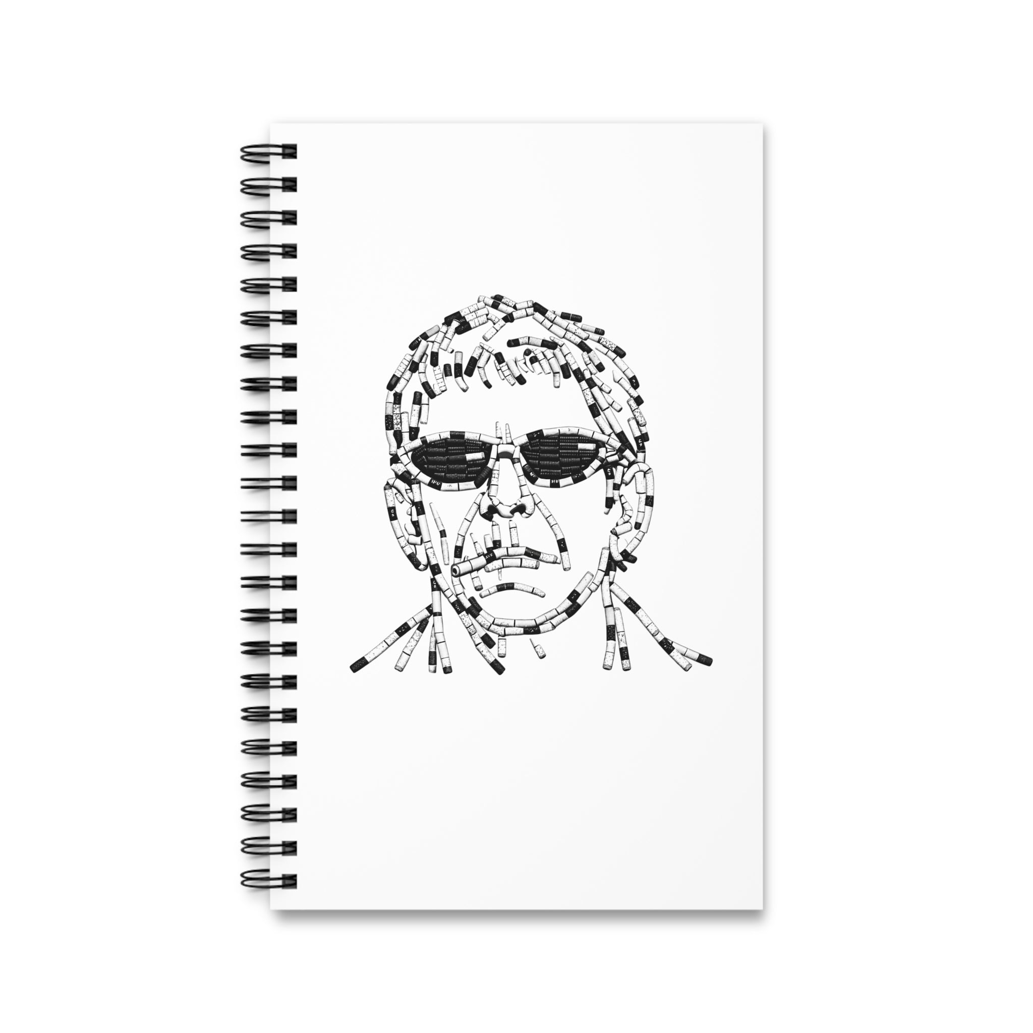 Customizable Cigarette Velvet Underground Spiral Journal | NYC Music Notebook