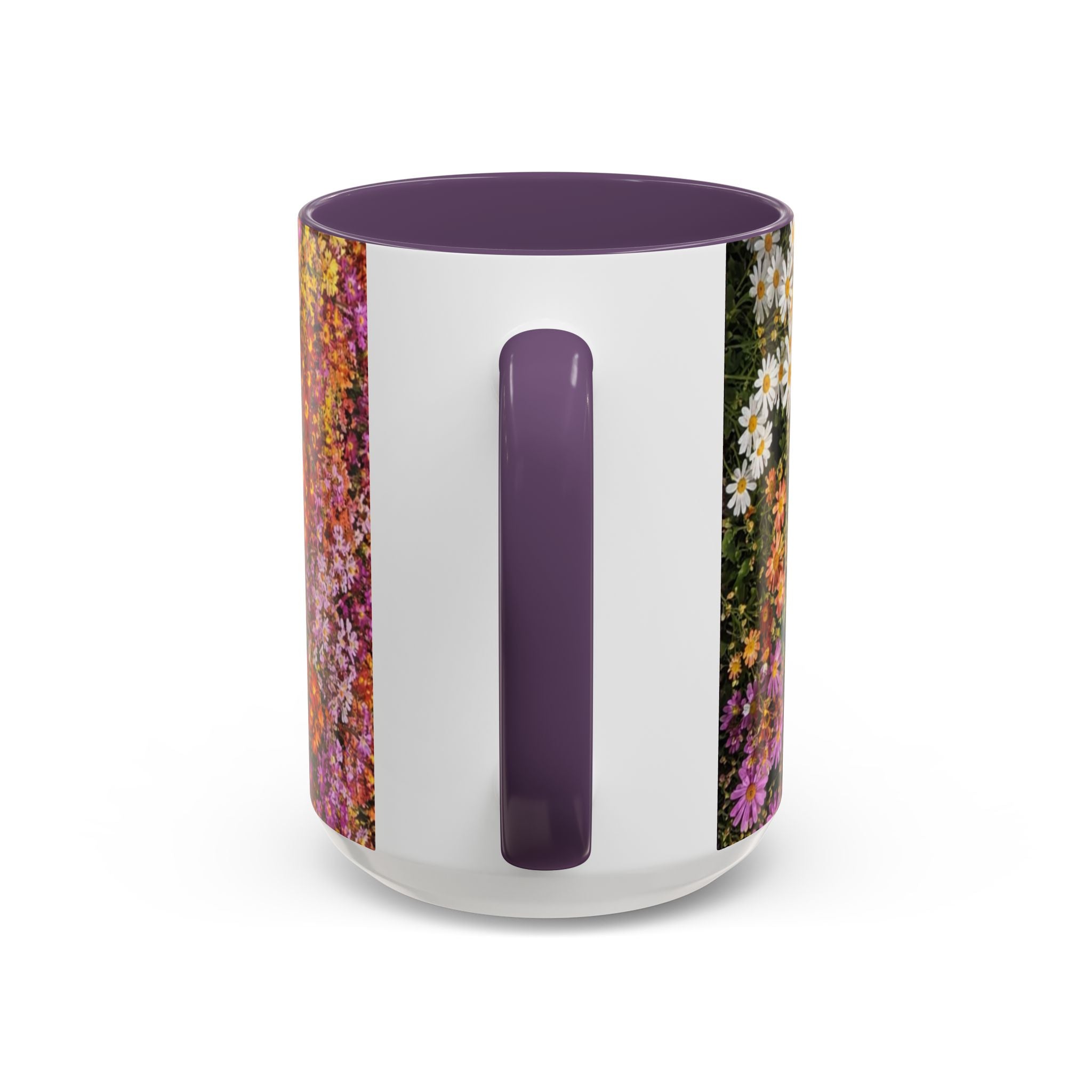 Central Park Korean Chrysanthemum Accent Coffee Mug — Tea Mug 11oz