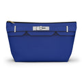 Canal Street Blue Large Makeup Bag —  T-Bottom Travel Bag