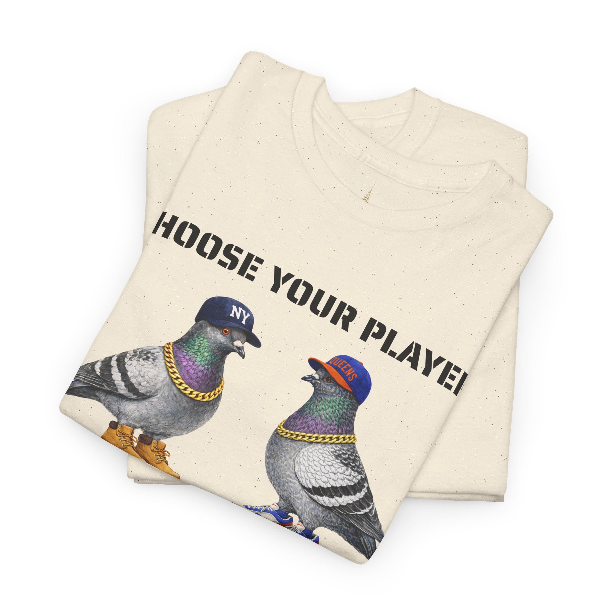 New York Sports Fan NYC Pigeon T-Shirt | NYC Baseball Basketball Fan Basketball Fan Tee