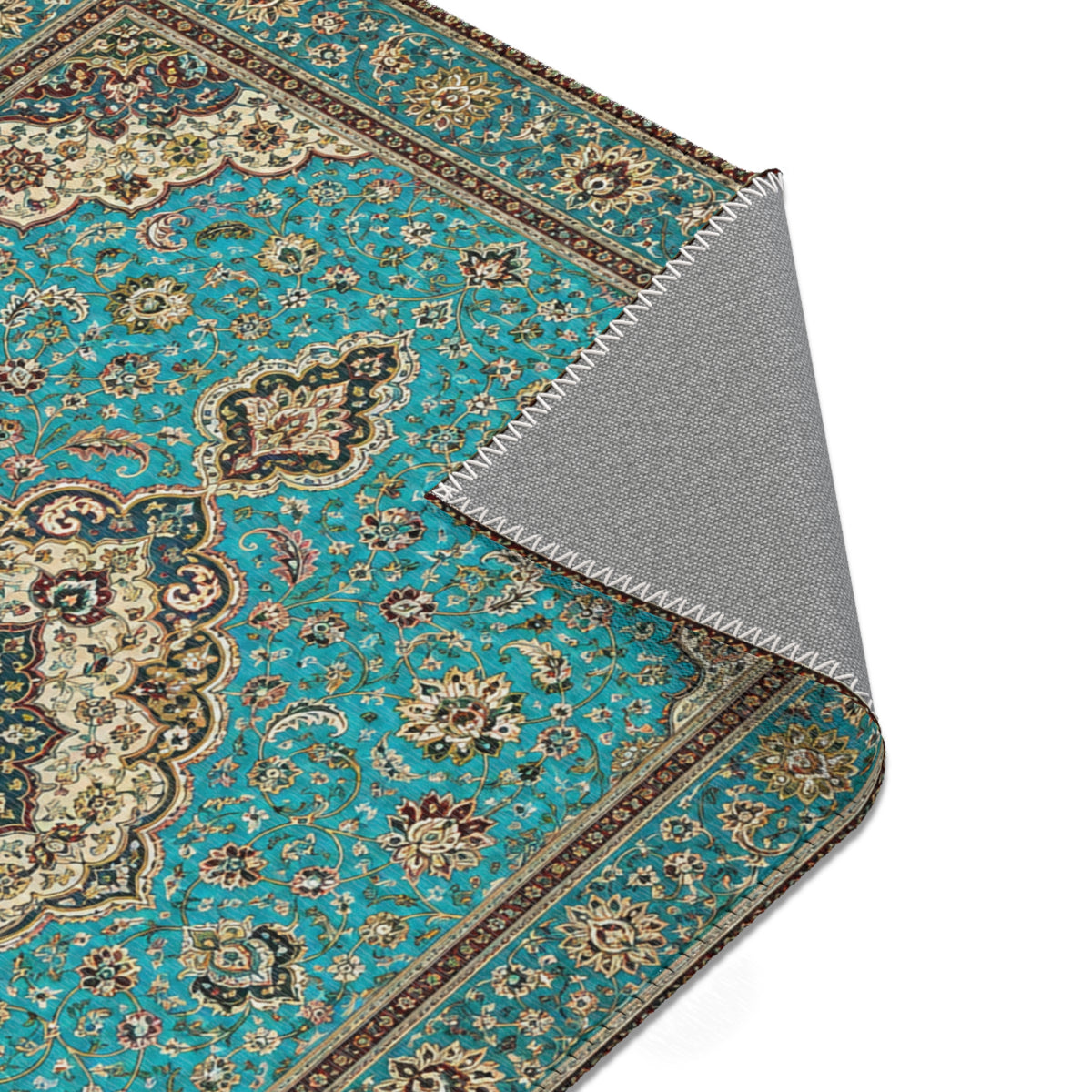 NoMad Area Rug — Floral Oriental Design Decorative Doormat