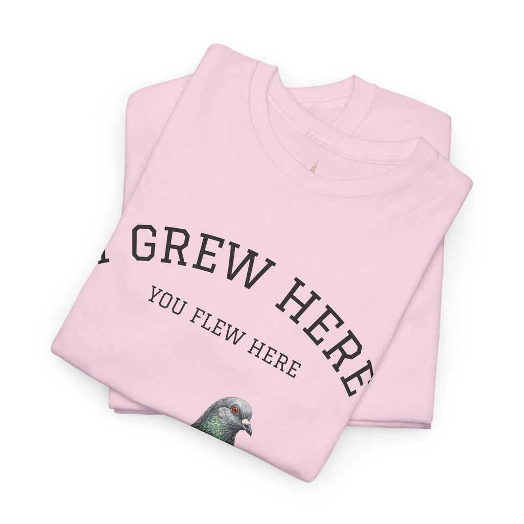 NYC Pigeon T-Shirt | I Grew Here You Grew Here Tee