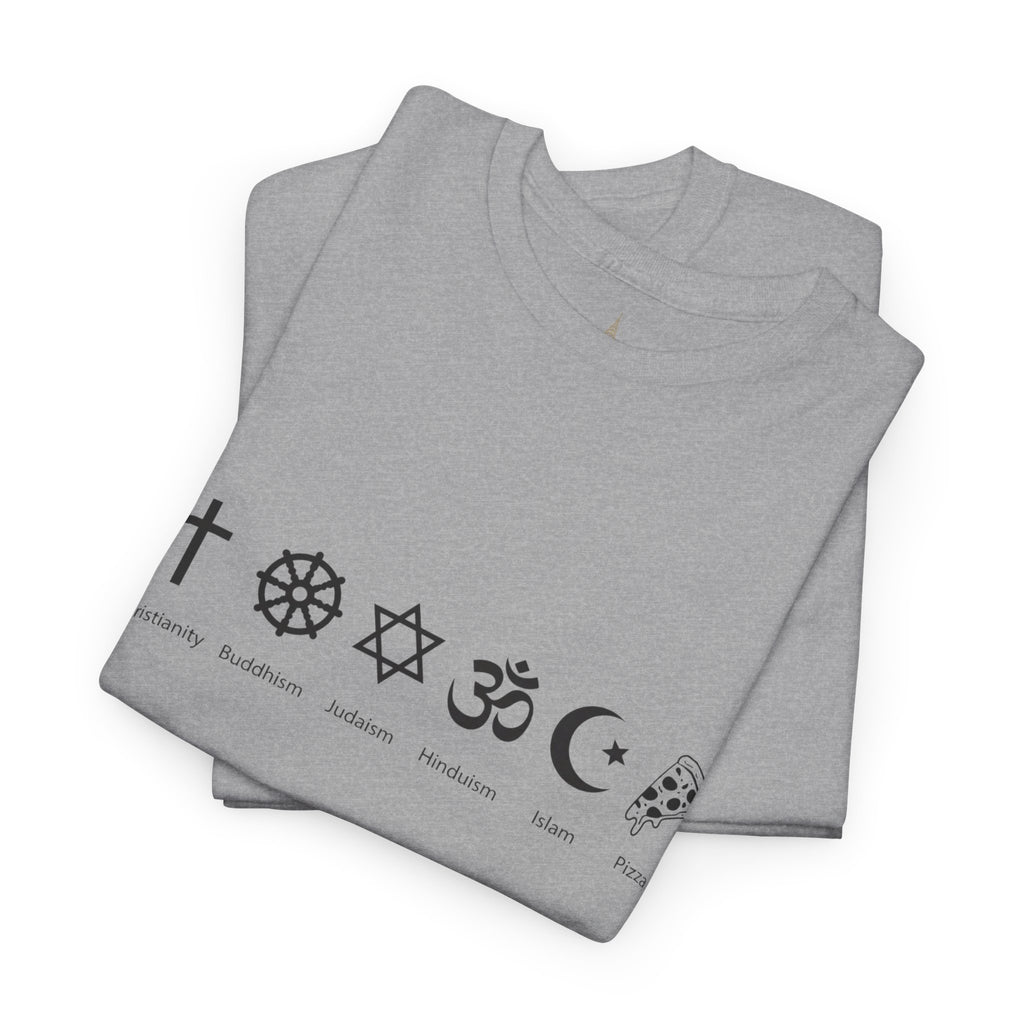 Pizza Is My Religion T-Shirt   I Believe In Pizza Tee