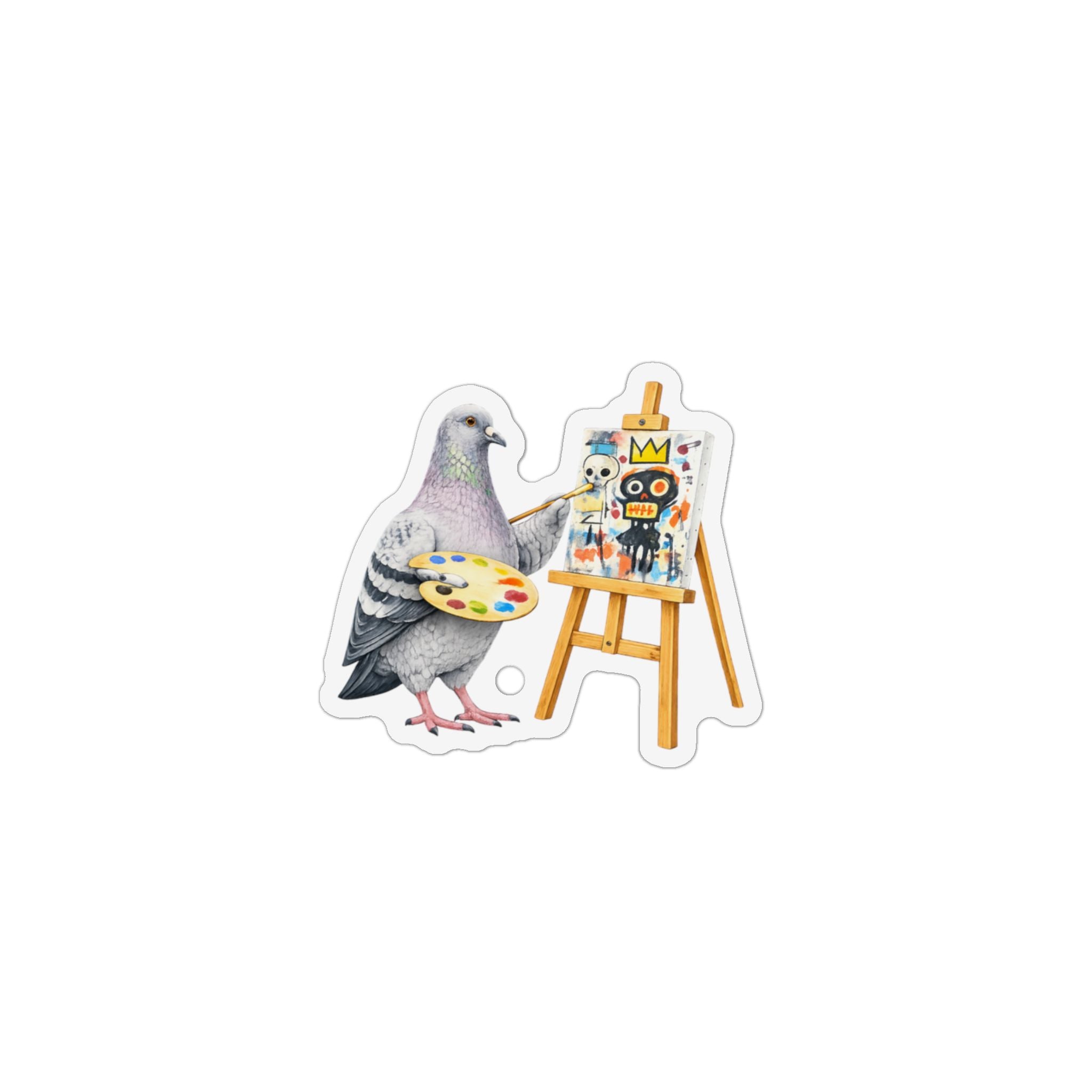 SoHo NYC Pigeon Magnet | Artist Bird Lover Fridge Magnet