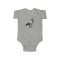 Customizable Meatpacking District NYC Pigeon Baby Onesie | New Yorker Reveal Infant Bodysuit