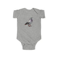 Customizable Meatpacking District NYC Pigeon Baby Onesie | New Yorker Reveal Infant Bodysuit