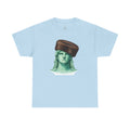 Statue of Liberty Crowned with Shtreimel T-Shirt | NYC Statue Tee