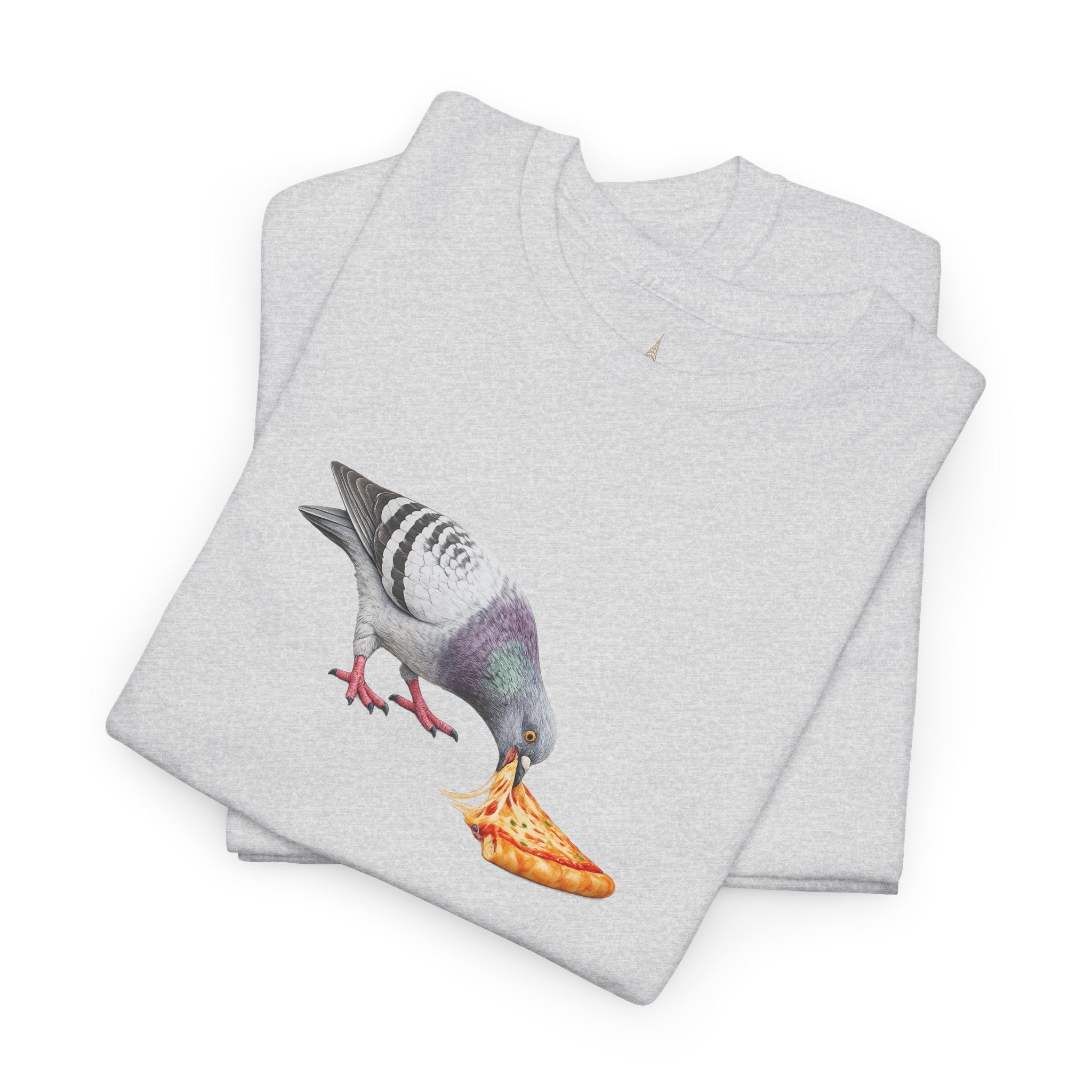 Customizable Little Italy NYC Pigeon T-Shirt | New York Pizza Lover Tee