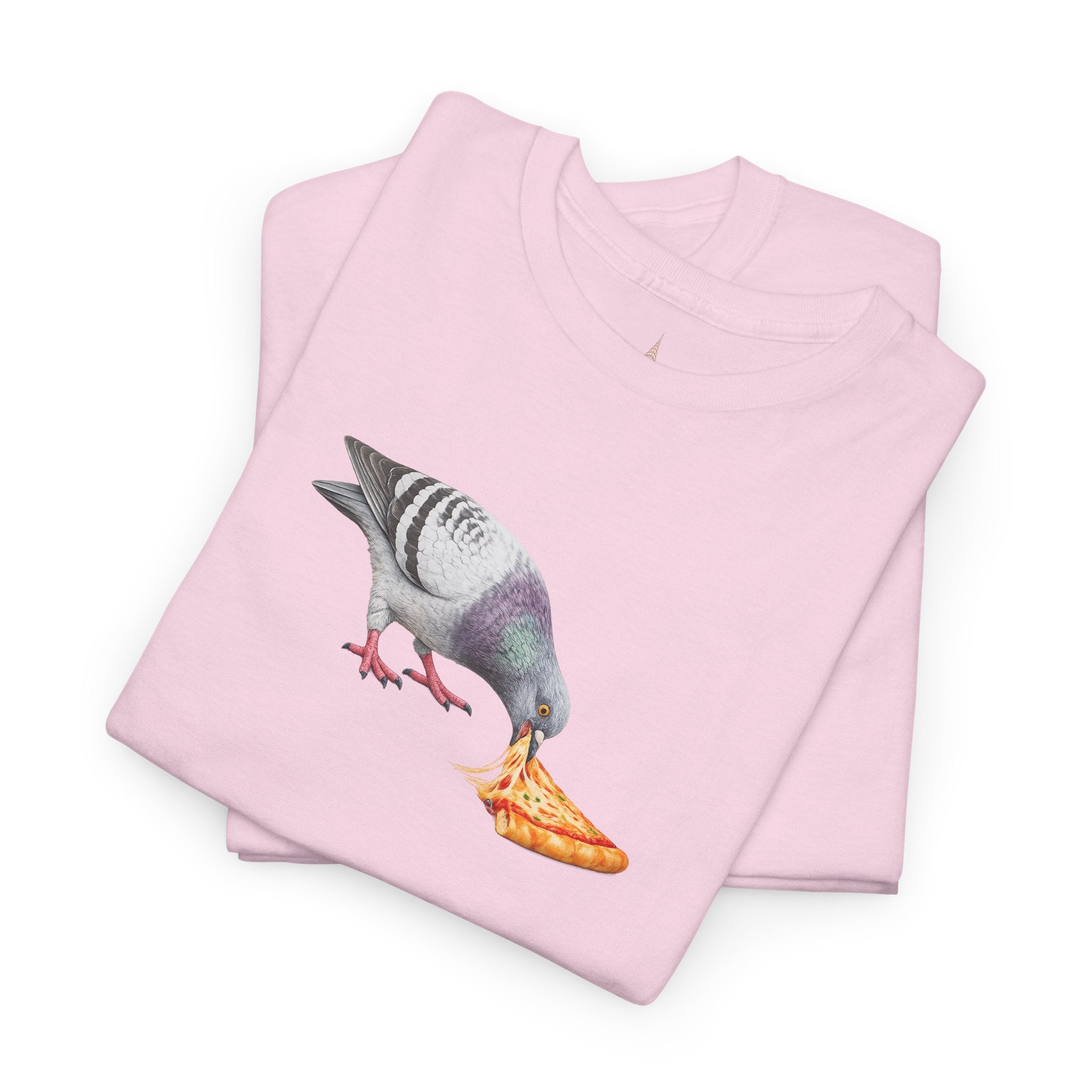 Customizable Little Italy NYC Pigeon T-Shirt | New York Pizza Lover Tee