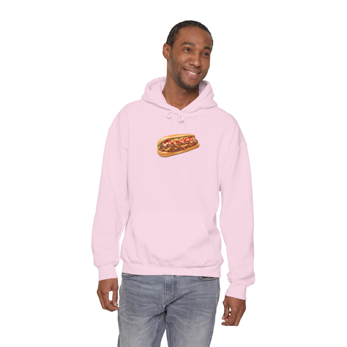 NYC Chopped Cheese Hoodie — New York Bodega Sandwich Hooded Pullover Sweatshirt