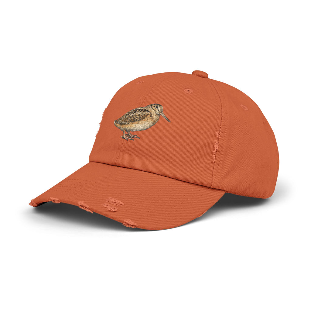 Bryant Park American Woodcock Distressed Cap — Nature Hat for Bird Lovers