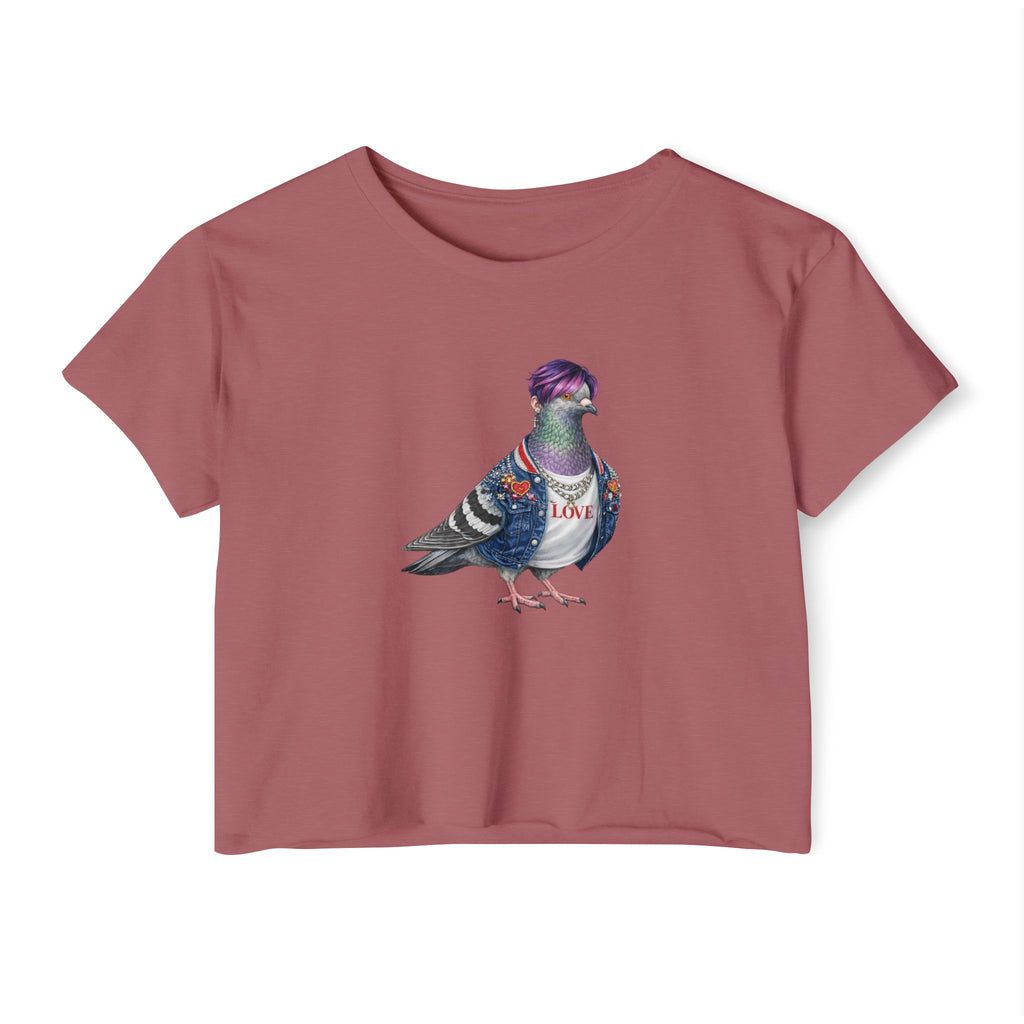 Top corto de paloma de Koreatown NYC personalizable