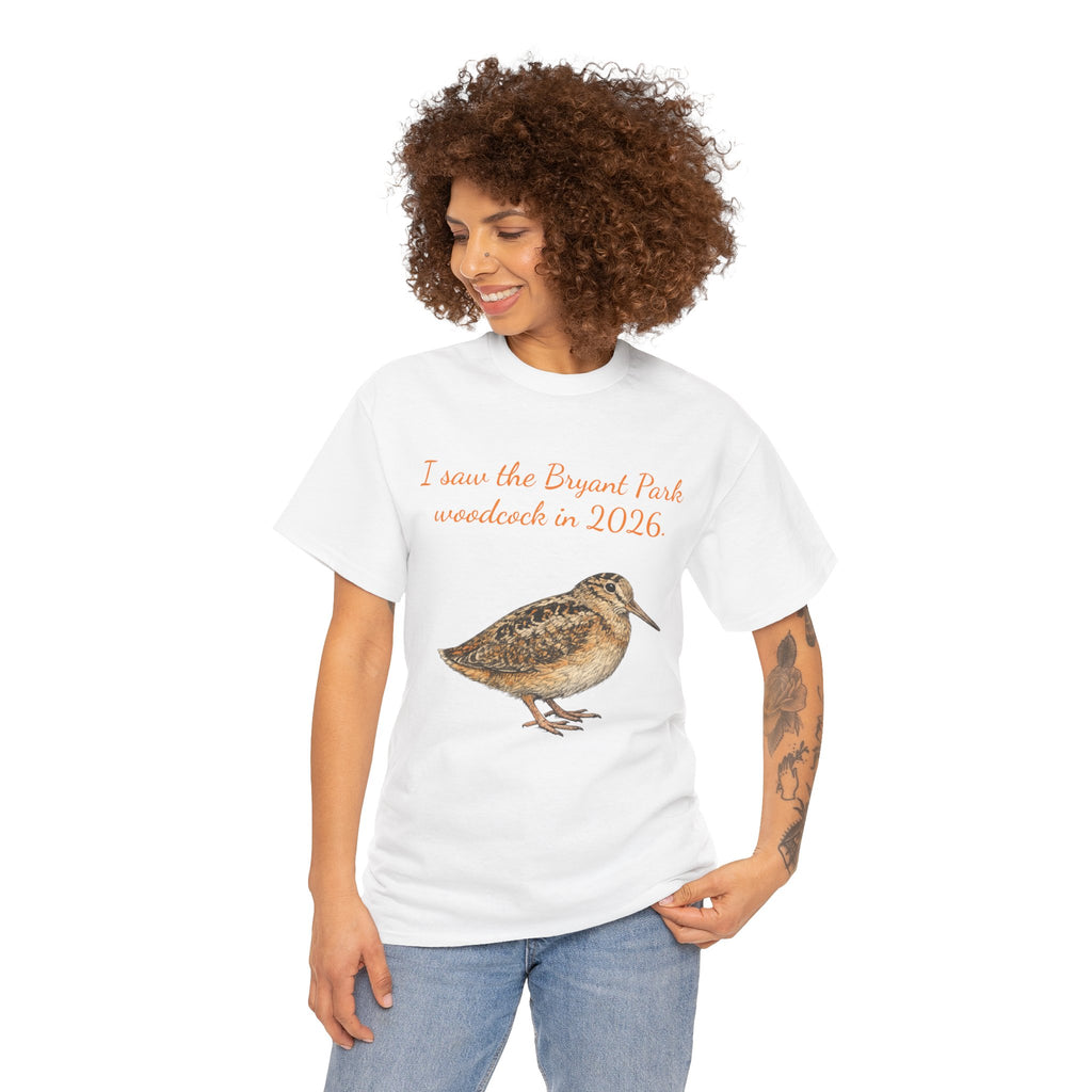 Bryant Park American Woodcock T-Shirt   NYC Gift Tee