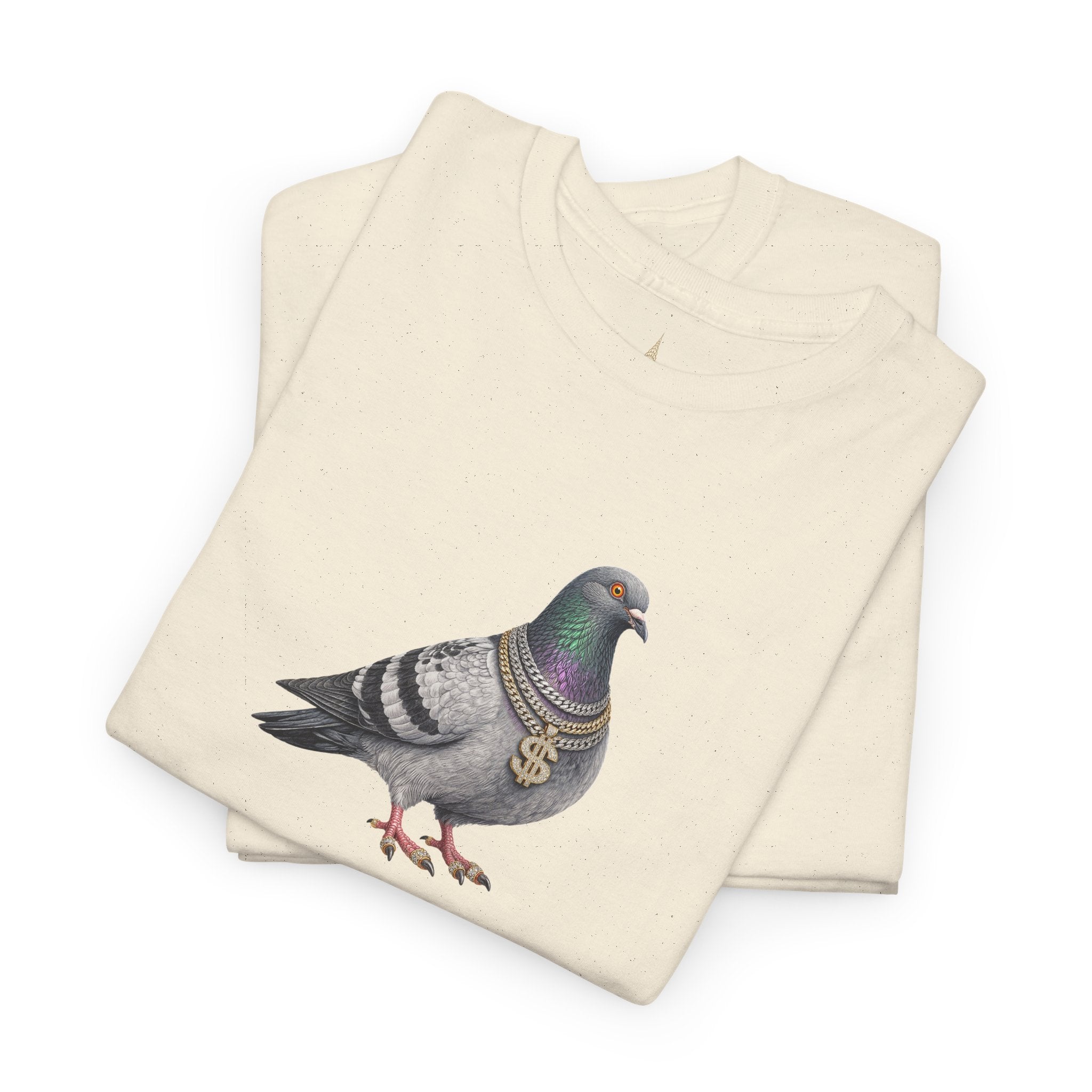 Customizable Diamond District NYC Pigeon T-Shirt | New York Jeweler Tee