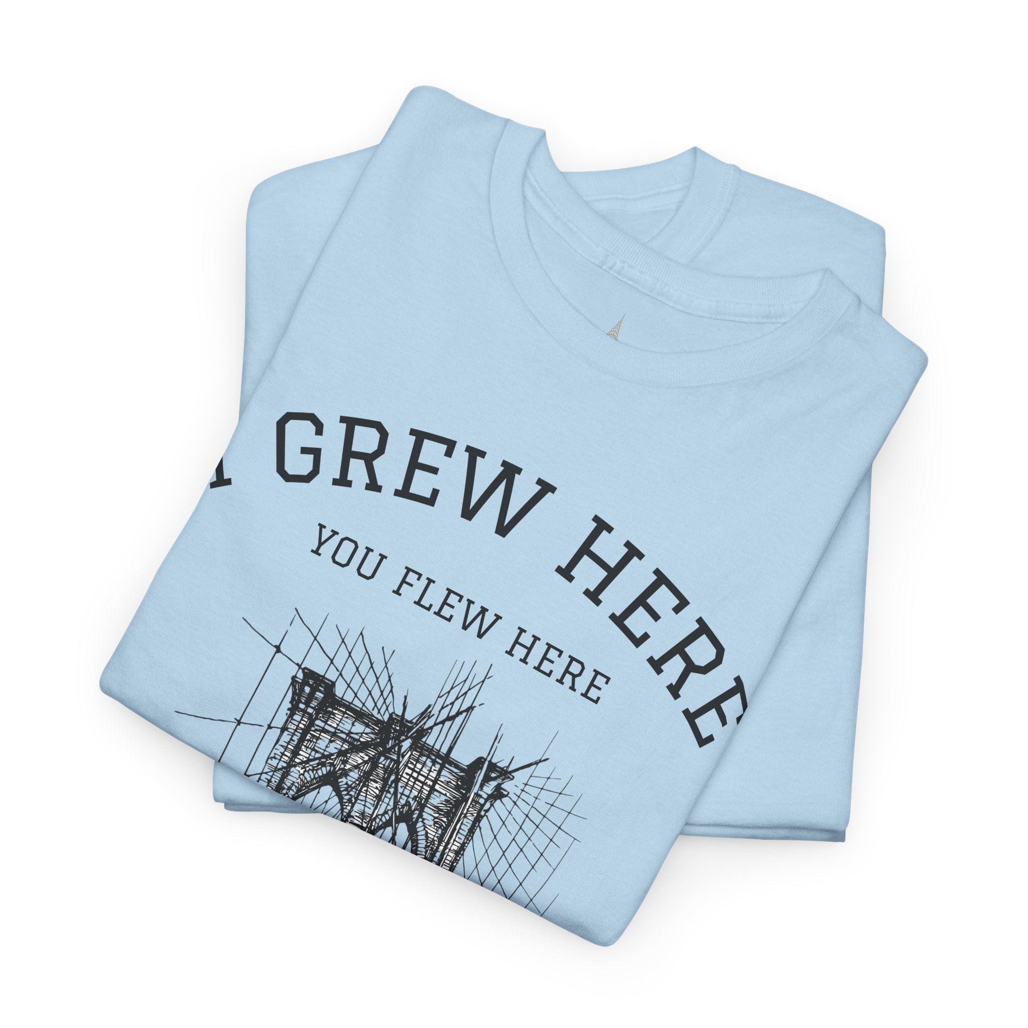 Brooklyn Bridge T-Shirt | I Grew Here You Flew Here New York Tee