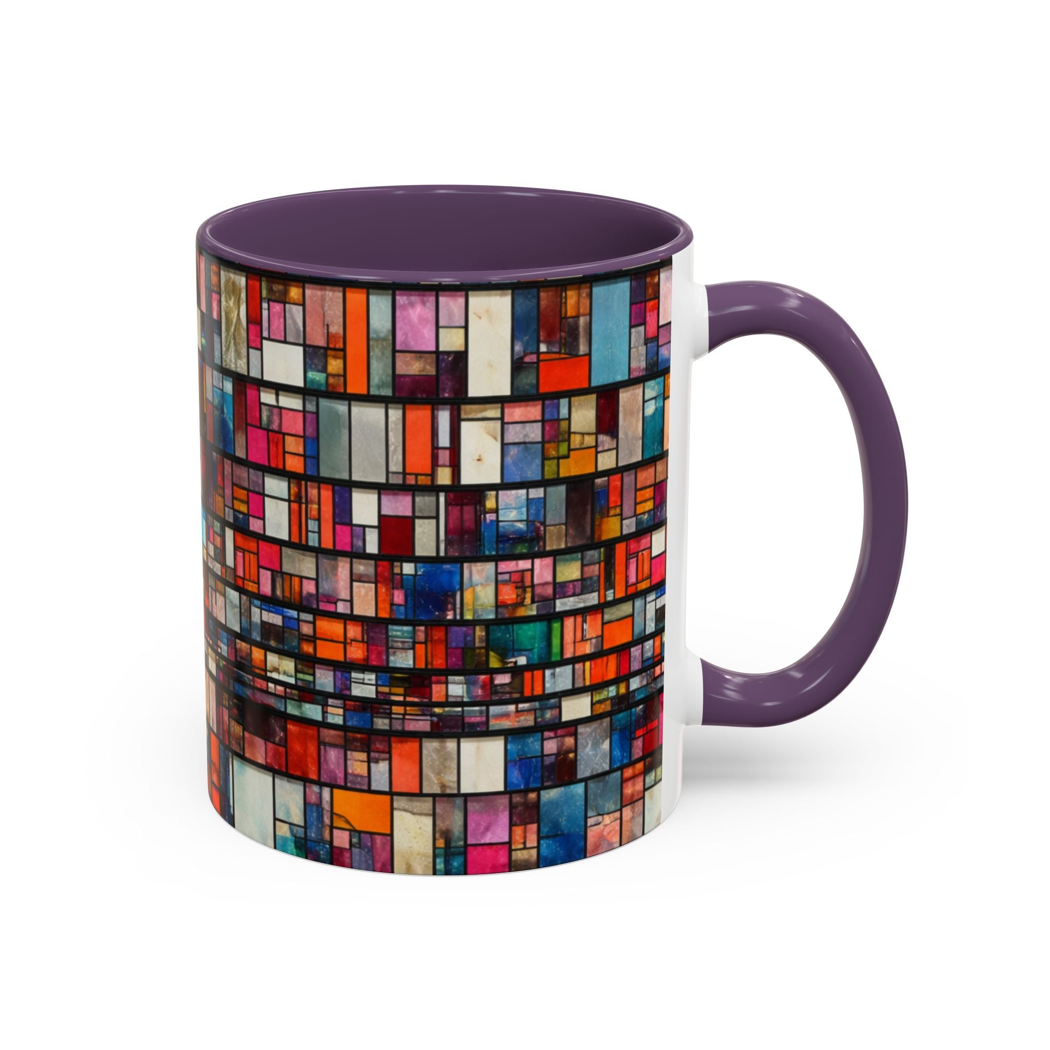 DUMBO Brooklyn Mosaic Water Tower Accent Coffee Mug 11oz