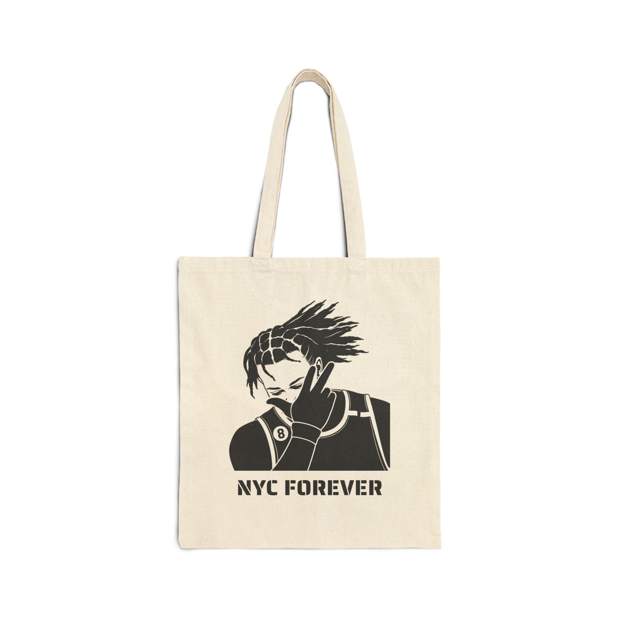 Jalen Brunson NYC Forever Tote  | New York Basketball Subway Tote Bag
