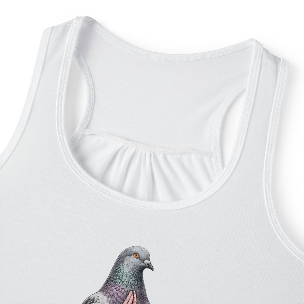 Central Park NYC Pigeon Yoga Tank Top | Bird Lover Yoga Lover Athleisure Top