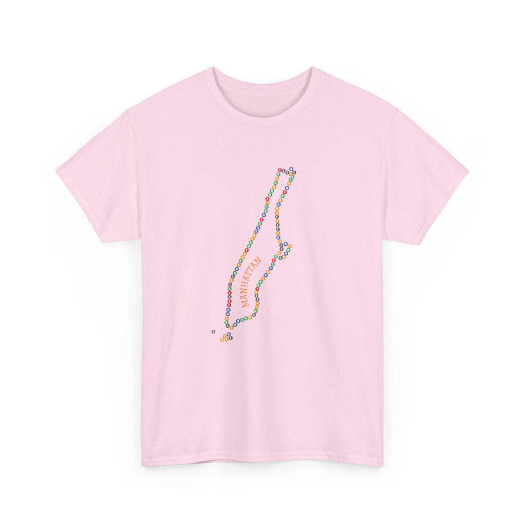 Manhattan Map T-Shirt | Subway Signs Tee