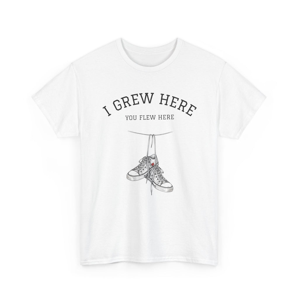 NYC Sneakers I I Grew Here You Flew Here T-Shirt