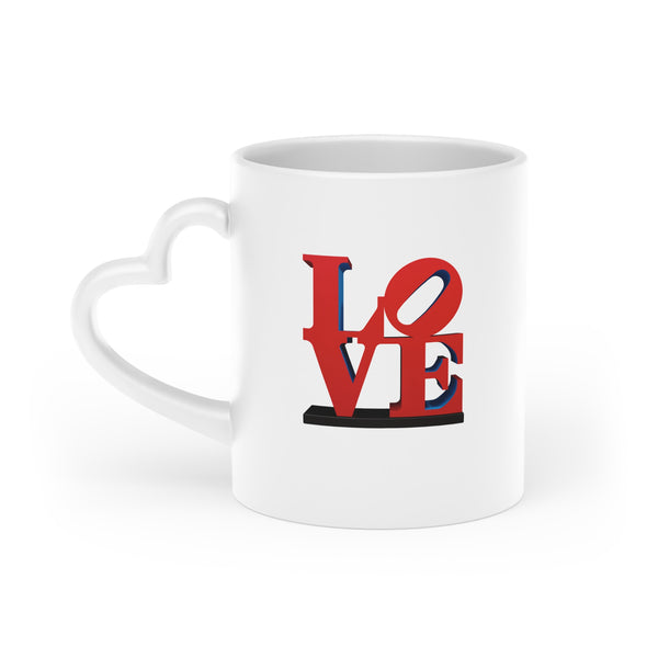 Love Heart Mug | Red Heart Valentine's Day Mug