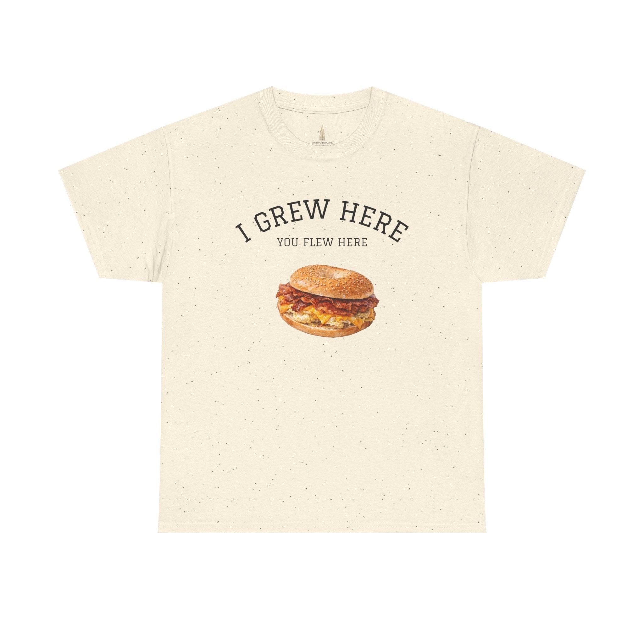 Bacon Egg and Cheese T-Shirt | I Grew Here You Flew Here New York City Bodega Food Tee